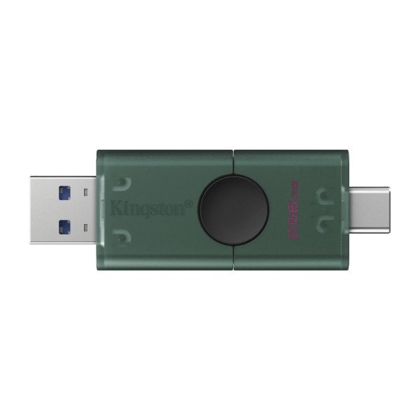 Фото - Флеш USB Kingston USB3.2 256GB Type-C DataTraveler Duo Green (DTDEG2/256GB)