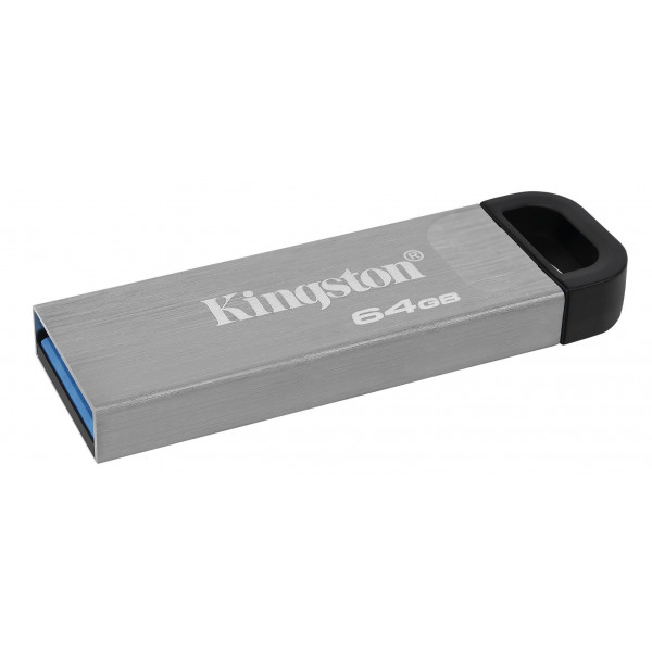 Фото - Флеш USB Kingston DataTraveler Kyson 64GB USB 3.2 Silver-Black (DTKN/64GB)