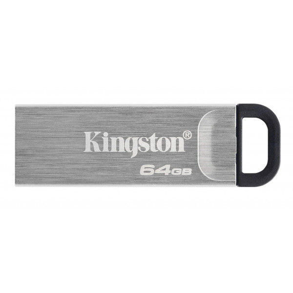 Фото - Флеш USB Kingston DataTraveler Kyson 64GB USB 3.2 Silver-Black (DTKN/64GB)