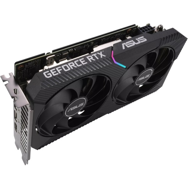 Фото - Видеокарта Asus Nvidia GeForce DUAL-RTX3060-O12G-V2 LHR