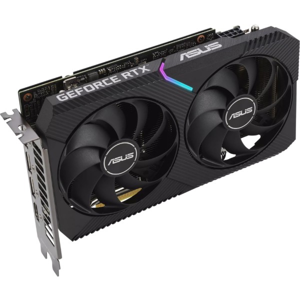 Фото - Видеокарта Asus Nvidia GeForce DUAL-RTX3060-O12G-V2 LHR