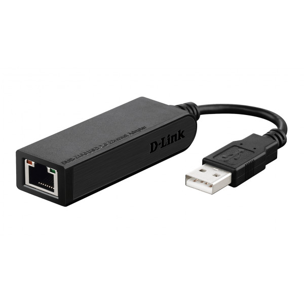 Фото - Перехідник USB-RJ-45 D-Link DUB-E100