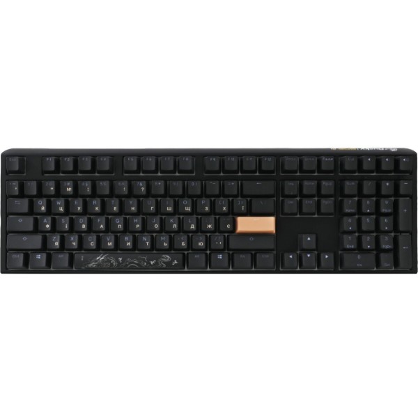 Фото - Клавиатура проводная игровая Ducky One 3 Cherry MX Speed silver RGB Black UA (DKON2108ST-PUAPXCLAWSC1)