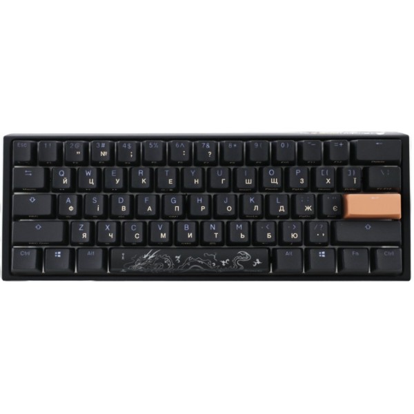 Фото - Клавиатура проводная игровая Ducky One 3 Mini Cherry MX Brown RGB Black UA (DKON2161ST-BUAPXCLAWSC1)