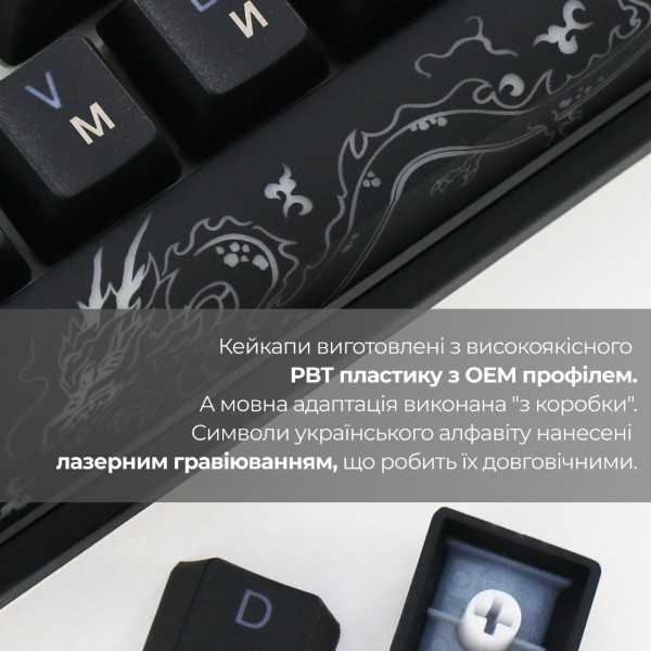 Фото - Клавиатура проводная игровая Ducky One 3 Mini Cherry MX Speed silver RGB Black UA (DKON2161ST-PUAPXCLAWSC1)