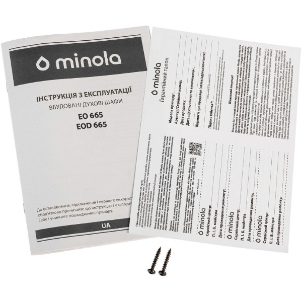 Фото - Духова шафа Minola EO 665 Dove Gray