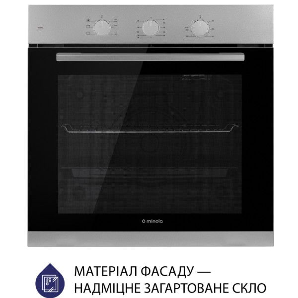 Фото - Духова шафа Minola EO 665 Dove Gray