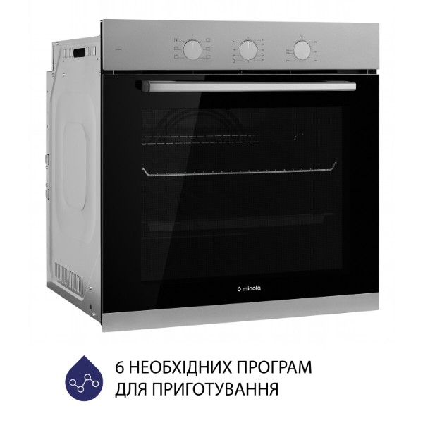Фото - Духова шафа Minola EO 665 Dove Gray
