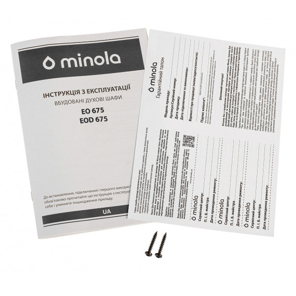 Фото - Духовой шкаф Minola EO 675 BL