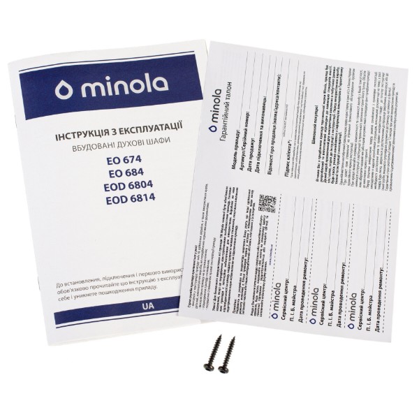 Фото - Духова шафа Minola EO 684 BL