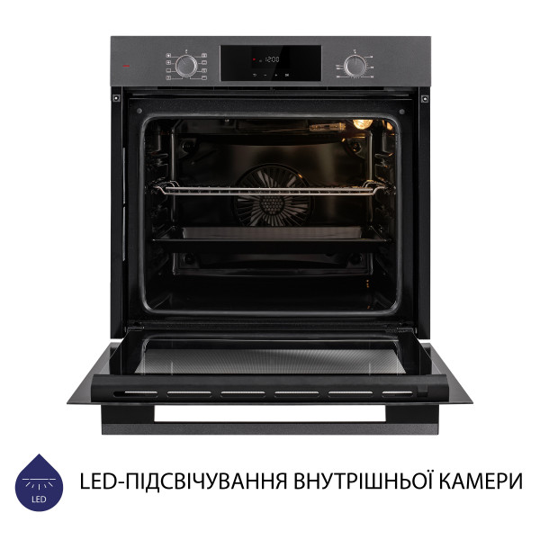 Фото - Духова шафа Minola EOD 6804 Platinum Gray