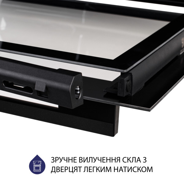 Фото - Духова шафа Minola EOD 6804 Platinum Gray