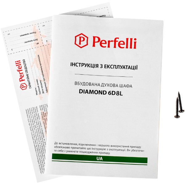 Фото - Духовой шкаф Perfelli DIAMOND 6D8L NERO