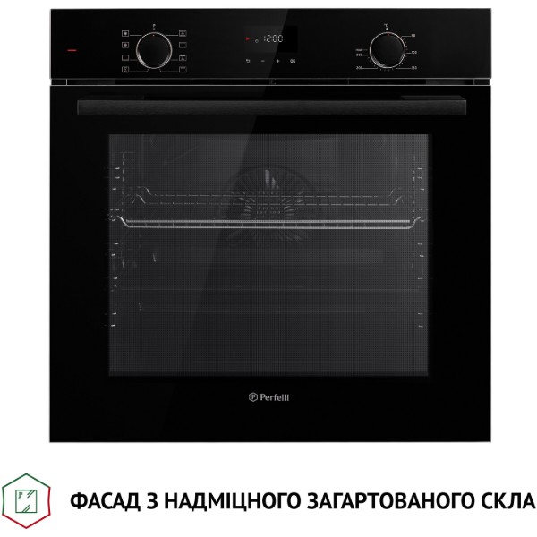 Фото - Духовой шкаф Perfelli DIAMOND 6D8L NERO