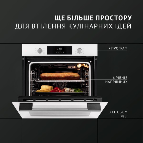 Фото - Духовой шкаф Perfelli PERLA 6D7 BIANCO