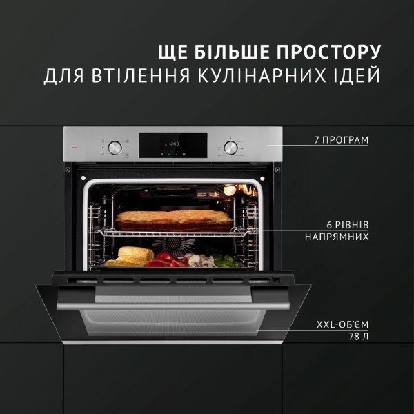Фото - Духовой шкаф Perfelli PERLA 6D7 INOX