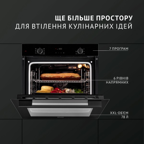 Фото - Духовой шкаф Perfelli PERLA 6D7 NERO