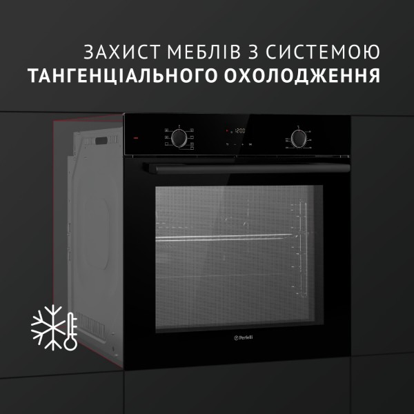 Фото - Духовой шкаф Perfelli PERLA 6D7 NERO