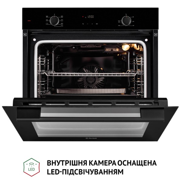 Фото - Духовой шкаф Perfelli PERLA 6D7 NERO
