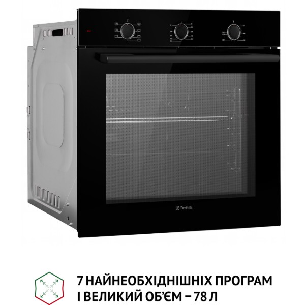 Фото - Духовой шкаф Perfelli PERLA 6M7 NERO