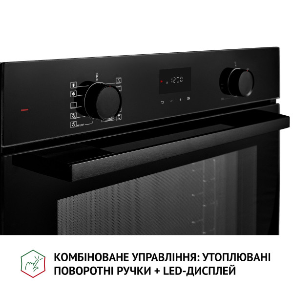 Фото - Духовой шкаф Perfelli DIAMOND 6D10N NERO