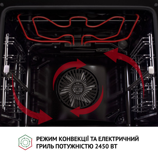 Фото - Духовой шкаф Perfelli DIAMOND 6D10N NERO