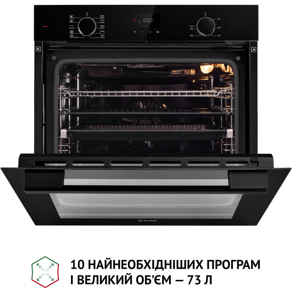 Фото - Духовой шкаф Perfelli DIAMOND 6D10N NERO