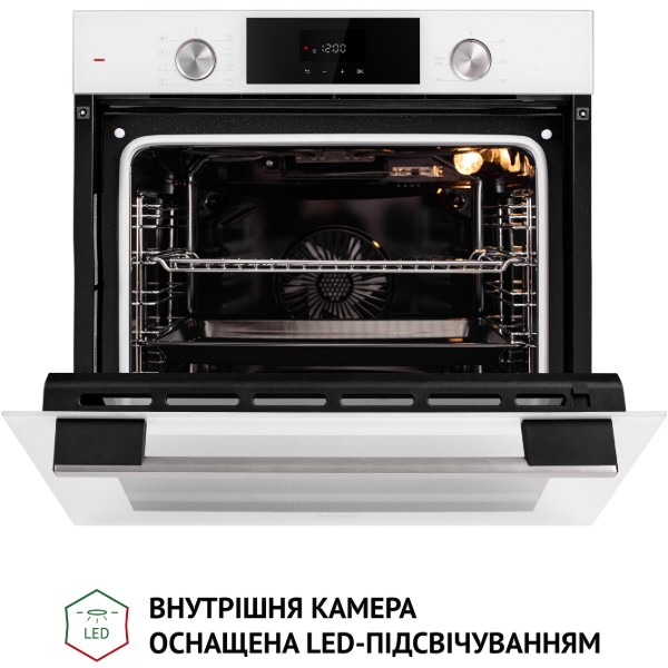 Фото - Духовой шкаф Perfelli DIAMOND 6D8L BIANCO