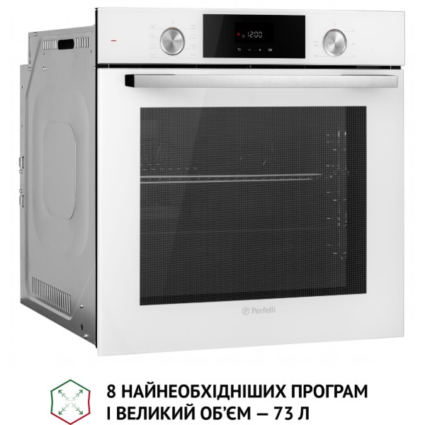 Фото - Духовой шкаф Perfelli DIAMOND 6D8L BIANCO