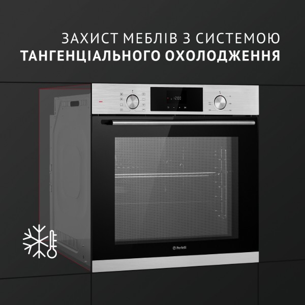 Фото - Духовой шкаф Perfelli DIAMOND 6D8L INOX