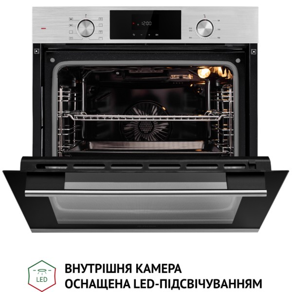 Фото - Духовой шкаф Perfelli DIAMOND 6D8L INOX