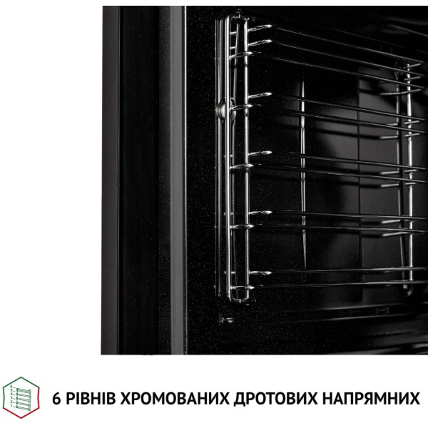Фото - Духовой шкаф Perfelli DIAMOND 6D8L INOX