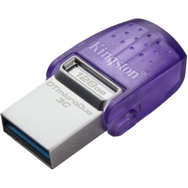 Фото - Флеш USB Kingston DT Duo 3C 128GB USB-A + USB-C (DTDUO3CG3/128GB)