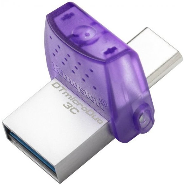 Фото - Флеш USB Kingston DT Duo 3C 128GB USB-A + USB-C (DTDUO3CG3/128GB)