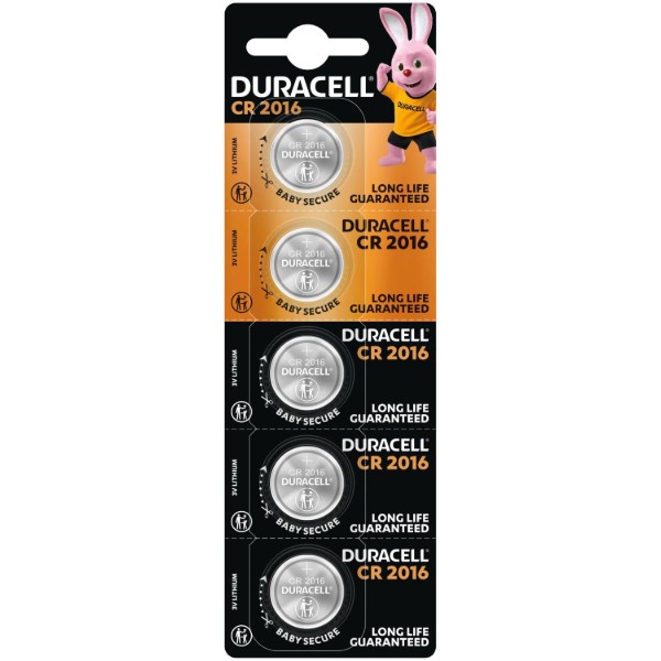 Фото - Батарейка тип CR2016 Duracell DL2016 DSN 1х5 шт. (5010979) Фото - Батарейка тип CR2016 Duracell DL2016 DSN 1х5 шт. (5010979)