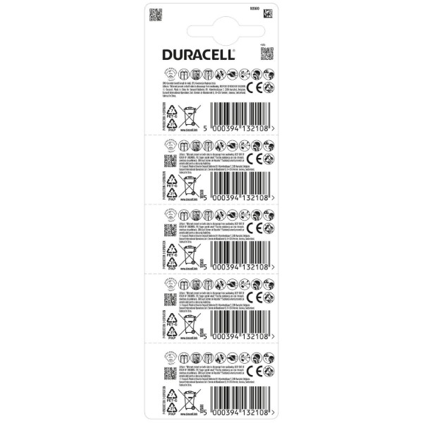 Фото - Батарейка тип CR2016 Duracell DL2016 DSN 1х5 шт. (5010979)