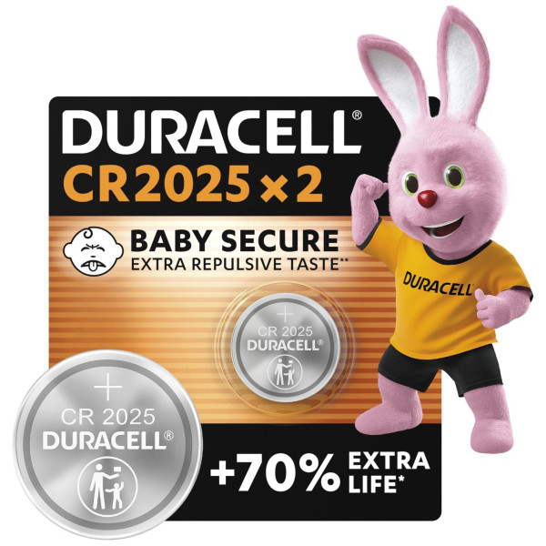 Фото - Батарейка тип CR2025 Duracell DL2025 DSN 2 шт.