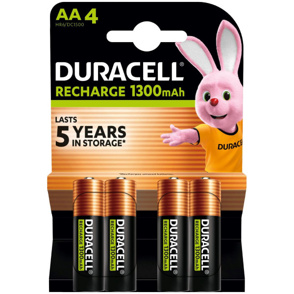 Фото - Аккумулятор тип AA Duracell HR6 (AA) 1300mAh уп. 4 шт