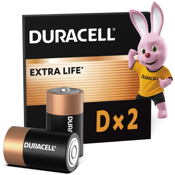 Фото - Батарейка Duracell MN-1300 (LR-20) 2шт. (81545439)