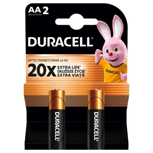 Фото - Батарейка тип AA Duracell MN-1500 (LR-06) 2шт.