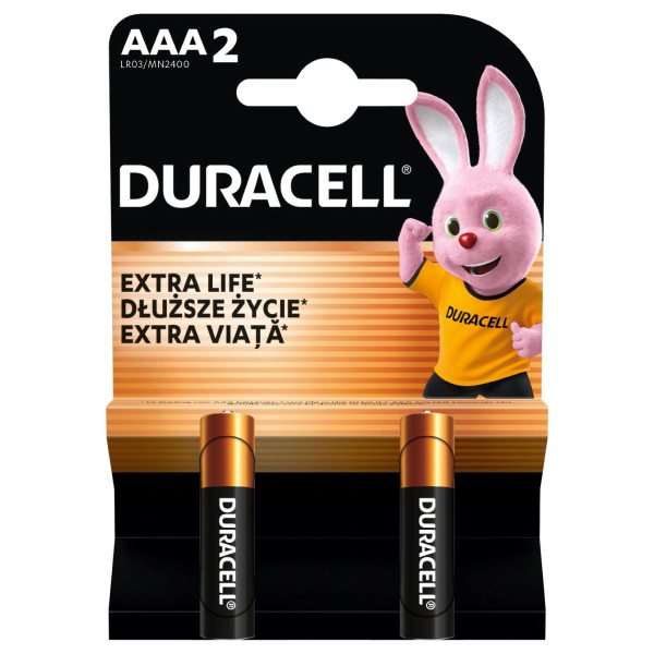 Фото - Батарейки Duracell MN-2400 (LR-03) 2шт.