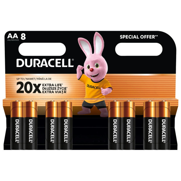 Фото - Батарейка Duracell MN1500 8шт (81267254)