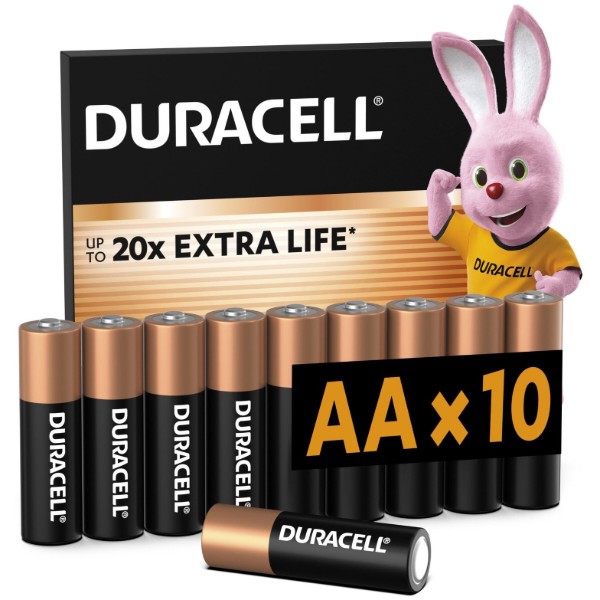 Фото - Батарейка тип AA Duracell MN1500 (LR06) уп. 1x10 шт. (5002508) Фото - Батарейка тип AA Duracell MN1500 (LR06) уп. 1x10 шт. (5002508)