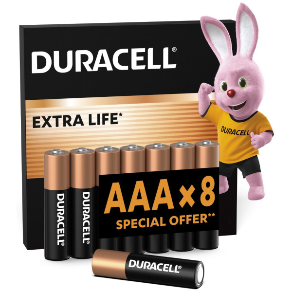 Фото - Батарейки Duracell MN2400 (LR03) 8шт
