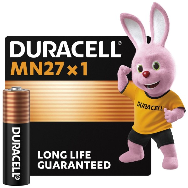 Фото - Батарейка тип MN27 Duracell MN27 1шт (75062545/81242361)
