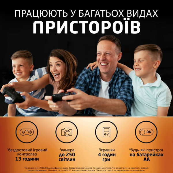 Фото - Аккумулятор тип AA Duracell HR6 (AA) 1300mAh уп. 4 шт