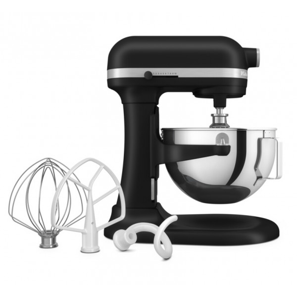 Фото - Планетарний міксер KitchenAid Heavy Duty 5,2 л (5KSM55SXXEBM)