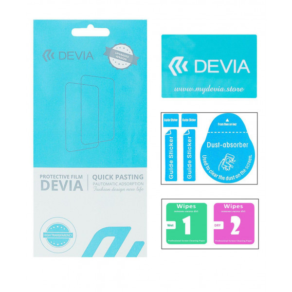 Фото - Защитная пленка для смартфона DEVIA под чехол for VIVO Y21 2021 (DV-SM-Y21U)