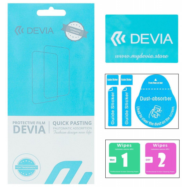 Фото - Захисна плівка для смартфону DEVIA for Moto G60 матова (DV-MOT-G60-M)