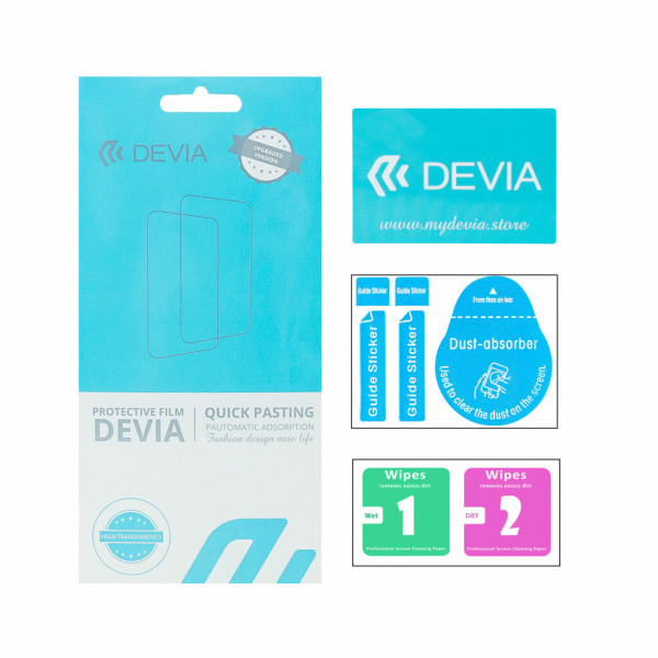 Фото - Захисна плівка для смартфону DEVIA VIVO Y21S (DV-SM-Y21S)